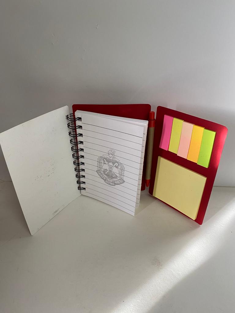 colorful note stickers with it