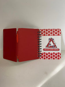 Notebook with African pearl print