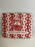 Red & White Mouse pad
