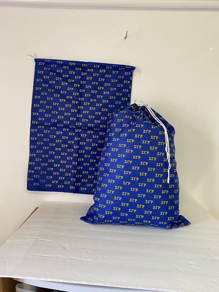Sorority Polyester Fabric waterproof Laundry Bag