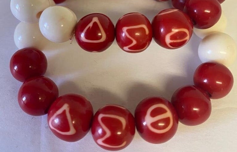 Handmade Acrylic Beaded Bracelets