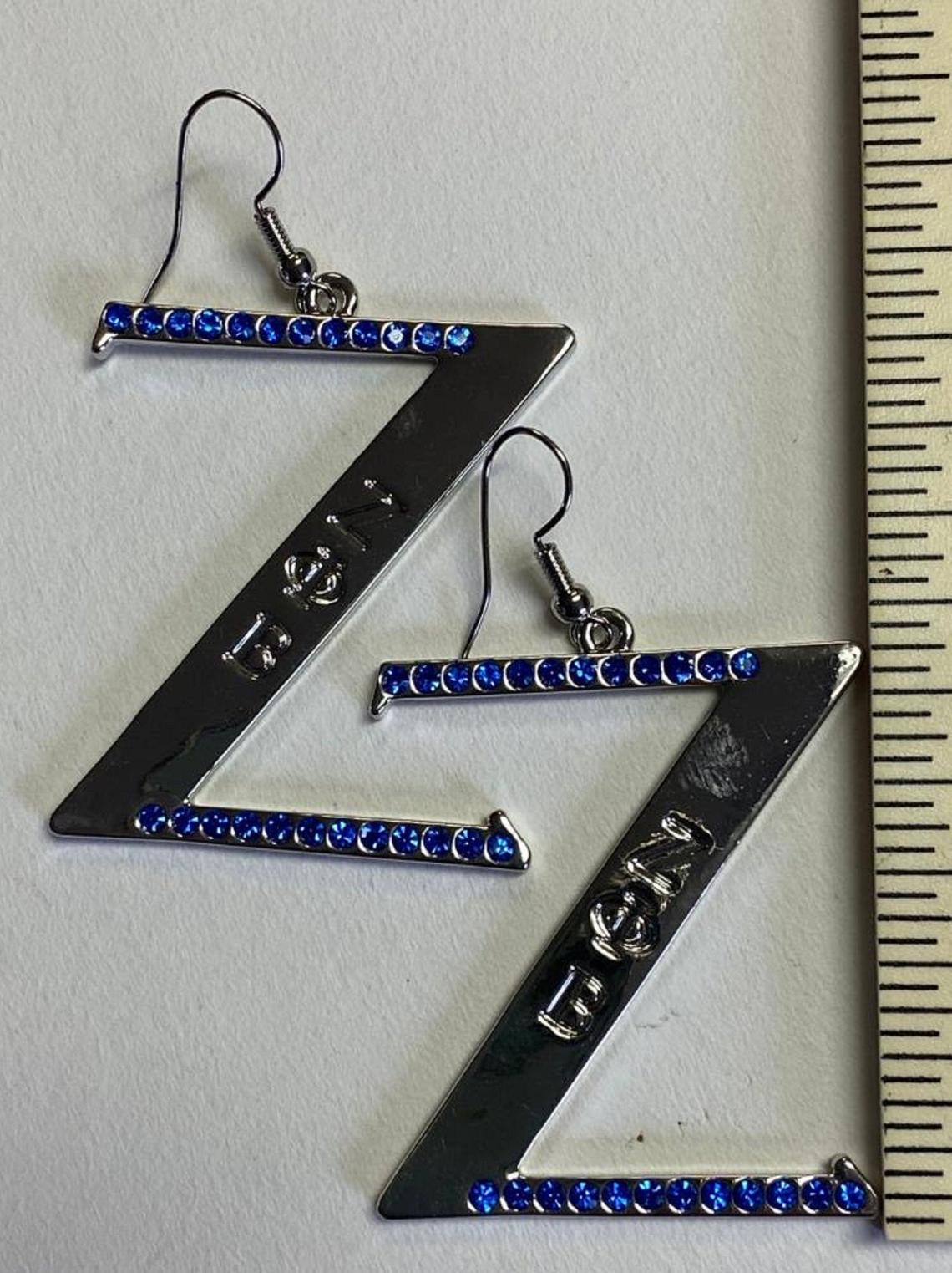 Z Earrings- ZETA PHI BETA  1